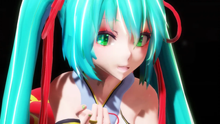 MMD Gokuraku Jodo / Gokuraku Jodo --TDA Miku ดอกไม้บาน HD 1080p