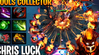 Chris Luck Shadow Fiend Soul Collector ไฮไลท์ Dota 2