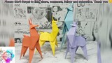 Easy Origami Deer Paper Crafts ♥