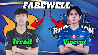 IRRAD RESMI DI FAREWELL RRQ, ADA APA NIH ?