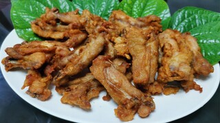 ชิคเก้นริบกระเทียมทอดกรอบ (Chicken Rib) เนื้อฉ่ำนุ่ม กรอบนอกนุ่มใน Asia Food Secrets
