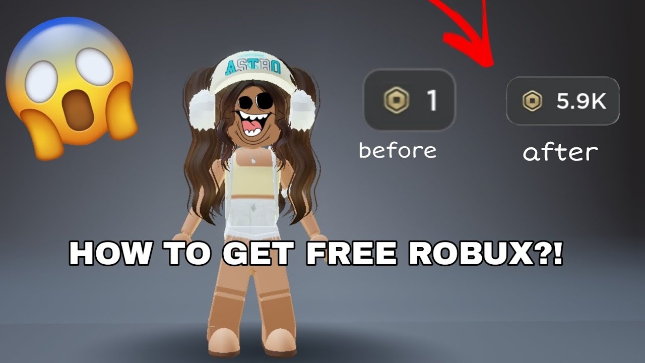 HOW TO GET FREE ROBUX ON ROBLOX!!?