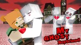 MY BOYFRIEND IS A GHOST ~ Booooo ~ Alexis and Hailo New Love Story ~ Minecraft Animation