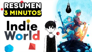 ¡RESUMEN en 3 MINUTOS! 🔴 Nintendo Direct INDIE WORLD Diciembre 2021 ¡OMORI llega a Switch!