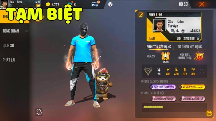 Free Fire - Nghĩ Leo "THÁCH ĐẤU" Và Lý Do Mình Nghĩ Leo ĐẠI KIỆN TƯỚNG