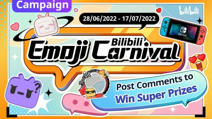 [Emoji Carnival] Post comments with emojis/stickers to win super prizes!