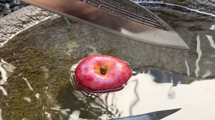 Apple Cut in Water