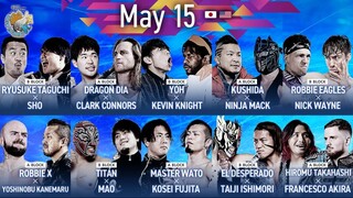 NJPW BEST OF THE SUPER Jr.32 - 15 May 2025
