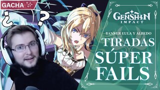 MIHOYO SE LA METE DOBLADA!! TIRADAS POR EULA Y ALBEDO | Genshin Impact