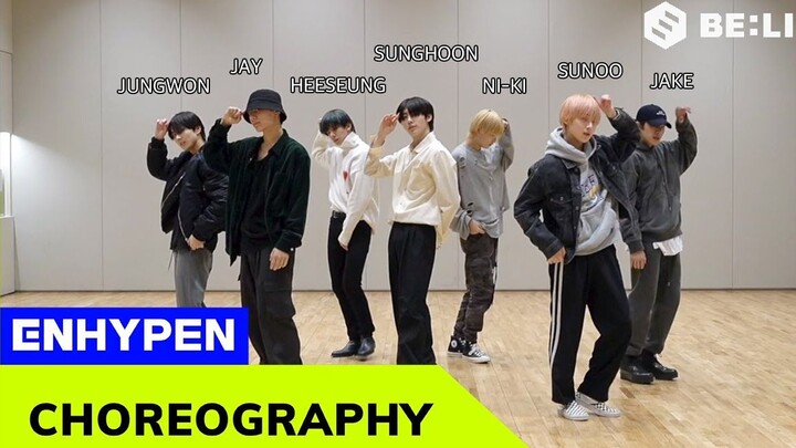 【مؤثرات 4K】نحن نركض ونتقدم في ليلة منتصف الصيف 'Upper Side Dreamin' - تدريب الرقص - ENHYPEN