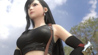 [Final Fantasy 7] Kagumi Dewi Tifa dari dekat (pori-pori terlihat)
