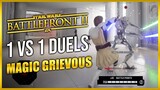 Battlefront 2 Lightsaber Duels CRAZY Grievous Tricks Battlefront 2 Gameplay