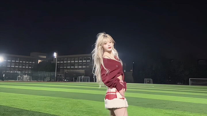 Don’t wear an off-shoulder sweater to dance! (But red is perfect for the New Year!)