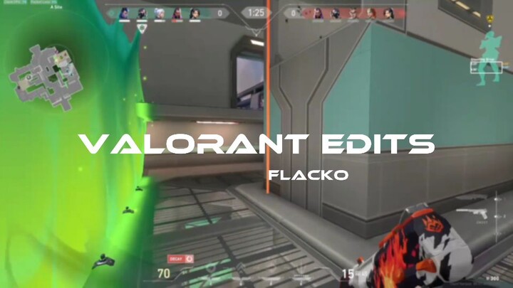 Ték it , (Valorant gameplay by flacko) improving aim