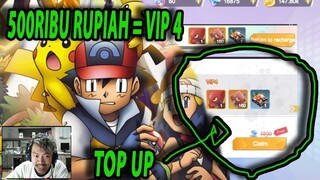 🔥🔥500RIBU RUPIAH UNTUK JADI VIP4 [REWARDSNYA MANTAB SANGAT GUYS] WELCOME NEW POKE! - POKEMON WORLD
