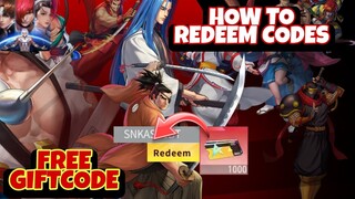 SNK AllStar Fight Free 2 Giftcode - How to Redeem Code // SNK AllStar Fight Code