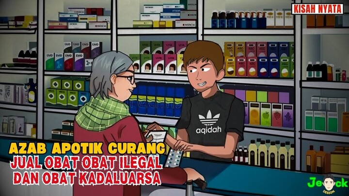 AZAB APOTEK CURANG JUAL OBAT OBATAN ILEGAL DAN OBAT KADALUARSA  SINETRON AZA