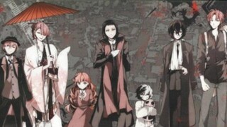 [Bungo Stray Dog / Happy Xiang / Hong Kong Black Group Portrait] Hong Kong Black Recruitment Promoti