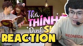 REACTION : THẢ THÍNH DÍNH SKIN - MINA YOUNG feat NOWAY
