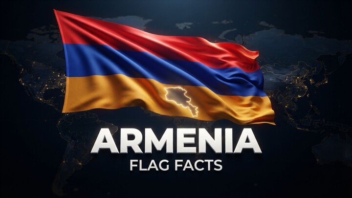 Armenia Flag 🇦🇲 | 3D Animated Flag & Flag Facts
