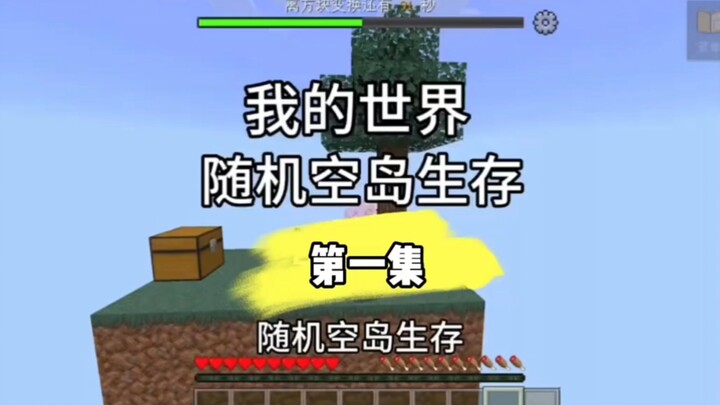 Minecraft: Random Sky Island Survival 1