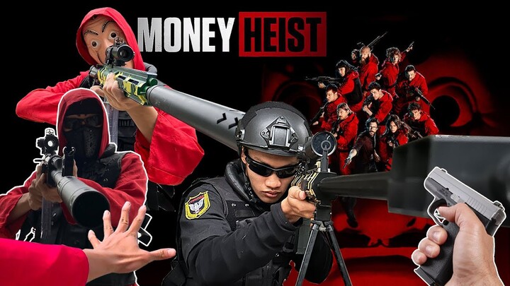 MONEY HEIST vs POLICE (BELLA CIAO REMIX) 14 || Epic Parkour POV Chase