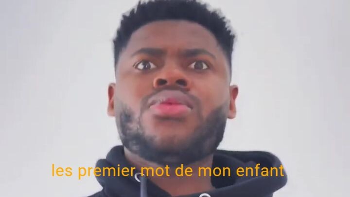 Les premiers mot de mon enfant 😅