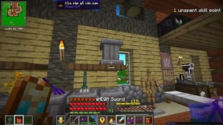 MINECRAFT THỢ SĂN KHO BÁU _ TẬP 29 _ LỘC CHẾ TẠO KIẾM TỐI THƯỢNG MẠNH NHẤTĐẤU TR