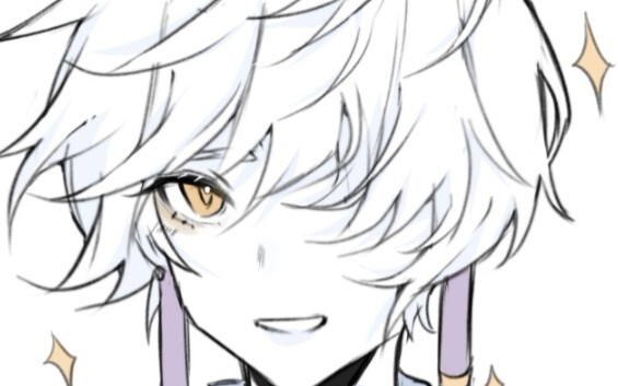 [Light and Sky/Xietai] I won’t let there be no one drawing the handsome Xietai!