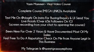 Yasin Mammeri Course Viral Video Course download