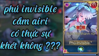Lật Kèo Cực Căng, Phú Invisible Với Con Bài Tủ Airi. #liênquânmobile #airi #phuinvisible #lienquan