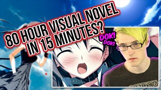 Reading a 80 Hour Visual Novel in 15 Minutes?!? | Reacting to Bijuu Mike!