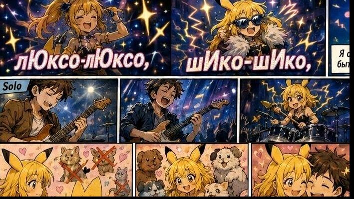 Зыко-Зыко! песня  про девочку-Пикачу на русском языке, русский ИИ-хит от Алекса