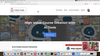 High Value Course Creation with AI Tools Live Demo - 100% Honest Opinion