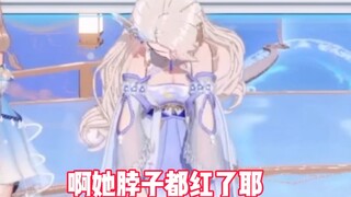 被一个魂儿们的mua搞得浑身通红的害羞小乃琳