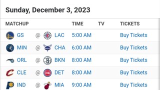NBA Picks l December 3, 2023 l Philippine Time | Pinoy Silent Picks
