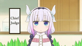 Kanna Kamui Moments in episode 8 of Miss Kobayashi's Maid Dragon Season 1 - Kanna Kamui Cute Moments