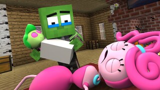 Monster School: R.I.P Mommy Long Legs - Baby Zombie revenge | Minecraft Animation