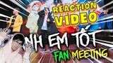 KEYD REACTION ANH EM TỐT REMIX | LIVE | Fan meeting Hero Team [Official Video]