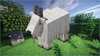 minecraft 1.17 goats in a nutshell