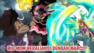 Spoiler One Piece 992 Lengkap - Big Mom Beraliansi Dengan Marco Dan Perospero?