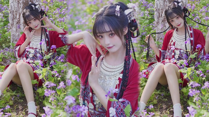 【Muzi】Such a sweet and lively Miao girl from the borderlands~ Please cast your spell on me!! ❀Ye She