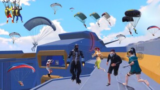 MY BEST LANDING WITH GODZILLA OUTFIT 🔥 pubg mobile bgmi