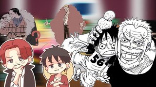 ||One piece characters react to luffy|| gacha |||🦍🥀🦩🐊||