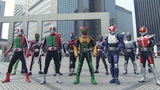 【4K】Kamen Rider OOO & Den-O All Riders Collaboration Movie Collection for the 40th Anniversary of Ka