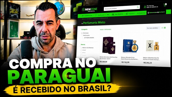 Comprar perfume DIRETO DO PARAGUAI e receber EM CASA_ NEWZONE