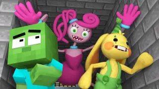 Monster School: Bunzo Bunny's new friend - Sad Story | Minecraft Animation
