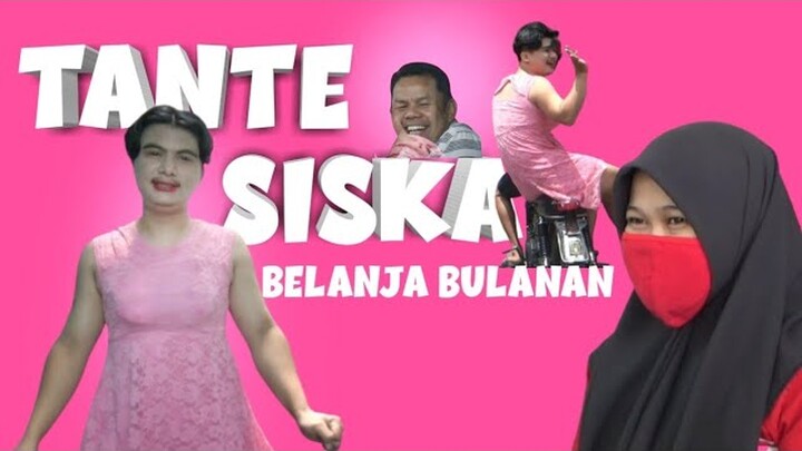 ngakakk abis lihat tante siska belanja ke alfamat || lihat reaksi kasir alfamat