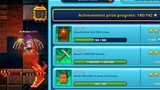 140 ACHIEVEMENTS COMPLETED AND CRAFTING EPIC PICKAXE | Pixel Worlds