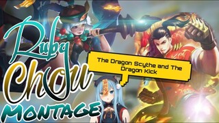 Ruby/Chou Montage | When The Dragon Scythe and The Dragon Kick, Played by ikanji | Mobile Legend